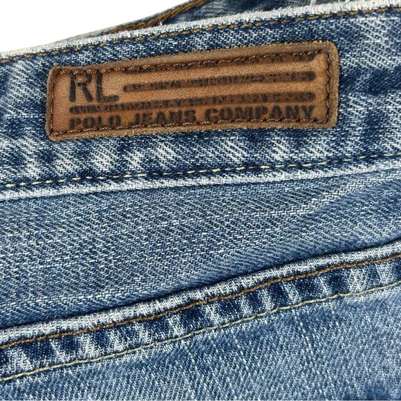 Vintage Ralph Lauren Polo RL Classic Fit Straight Leg Jeans Size 6 90s Y2K Denim - Picture 6 of 12